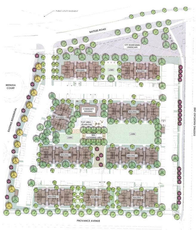 Centennial gardens layout